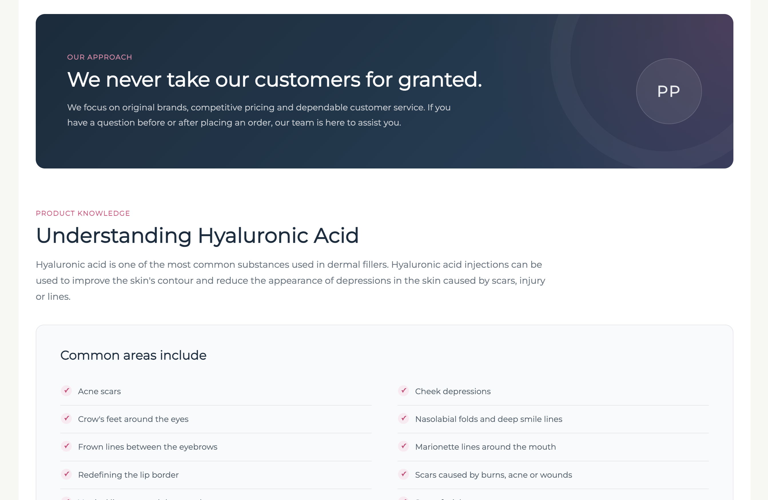 Private Pharma About Us page