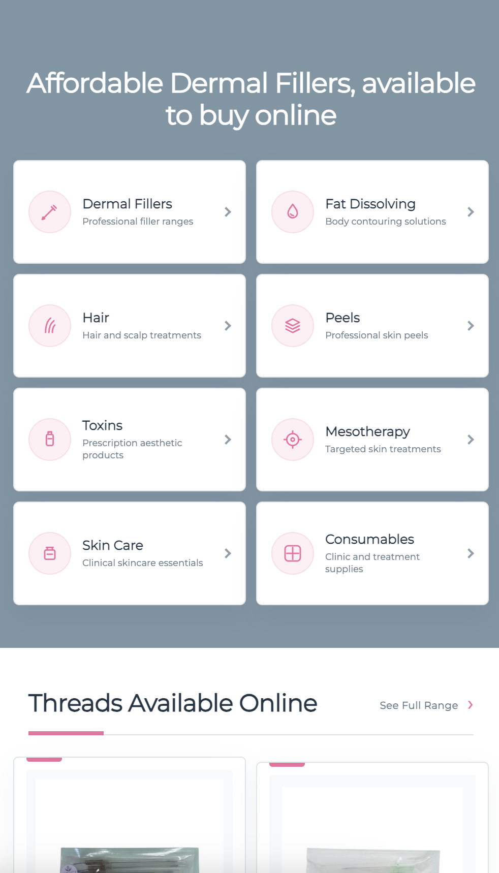 Private Pharma Magento mobile storefront